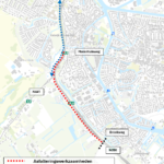 Nieuwe busbaan R-net krijgt asfalt