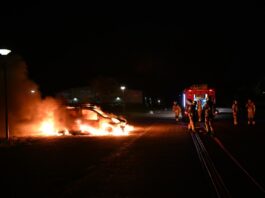Twee voertuigen uitgebrand in Valkenburg