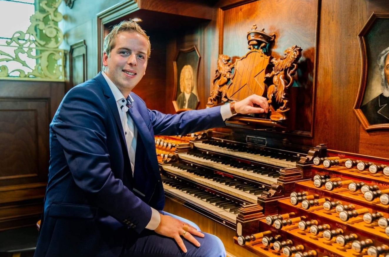 Genieten van koraalmuziek met Hugo van der Meij in de Nieuwe Kerk