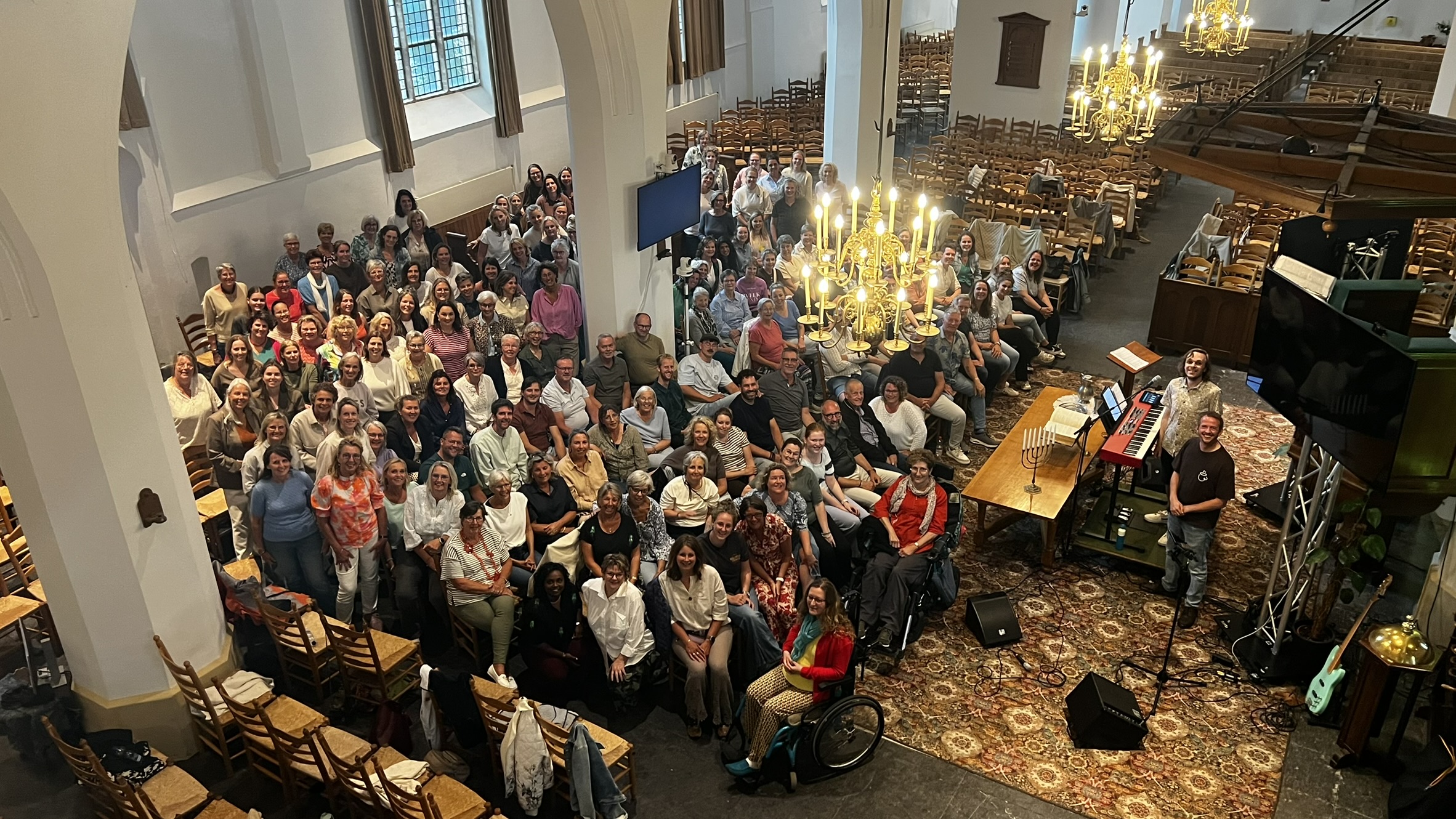 Zing mee tijdens een bijzondere praiseavond in de Nieuwe Kerk Katwijk