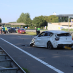Auto slaat over de kop op Provincialeweg N206: een gewonde