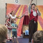 Circustheater voor kinderen azc Katwijk