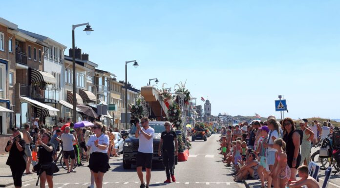 Haringrock-gitaar te bewonderen tijdens Flower Parade in augustus