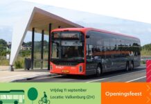 Busbaan langs N206 krijgt feestelijke opening