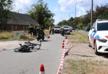 Fietser ernstig gewond bij botsing met scooter