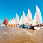 Katwijk verliest catamaranrace met oldtimers nipt van Noordwijk