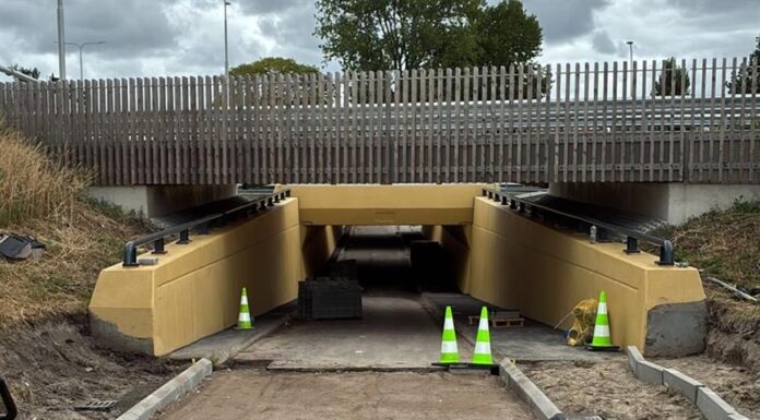 Renovatie fietstunnel Molentuinweg bijna klaar
