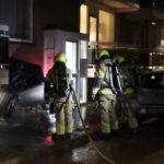 Motor voor de tweede keer in brand gestoken