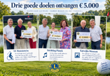 Lions schenkt 15.000 euro aan drie lokale goede doelen