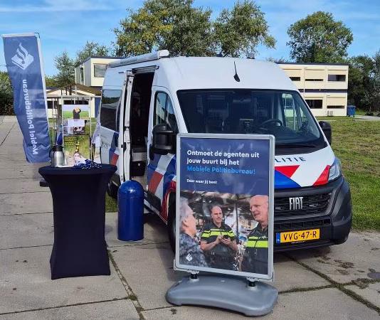 Mobiel politiebureau komt naar Katwijk en Rijnsburg