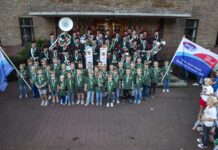 Junioren DVS gehuldigd door gemeente
