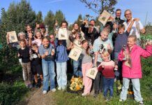 Feestelijke afsluiting schooltuinseizoen in Duinvallei
