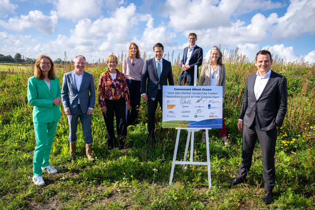 Ondertekeningn Convenant Mient Groen