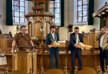 De Oude Kerk is opgeleverd en straalt als nieuw op de Katwijkse boulevard